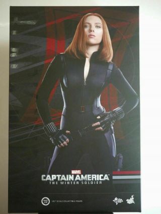 Hot Toys Captain America Winter Soldier Black Widow 1/6 Scale Collectible Figure