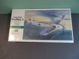 Hasegawa 1:48 Focke Wulf Fw190a - 3 Model Kit 09090 Jt90