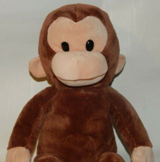 EUC Curious George Plush Doll Kohl ' s Applause Russ Berrie 16 