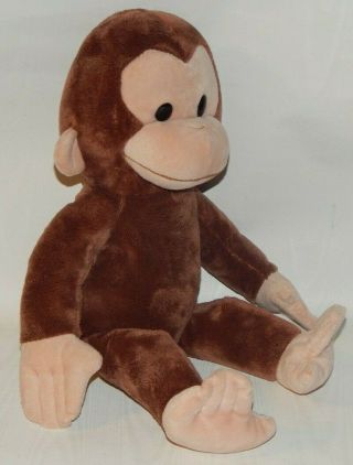 EUC Curious George Plush Doll Kohl ' s Applause Russ Berrie 16 