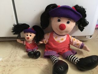 Big Comfy Couch Loonette the Clown,  and Molly Plush dolls W/ 3 DVDs 2