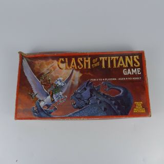 Vtg 1981 Rare Clash Of The Titans Board Game Complete Set Made In The Usa