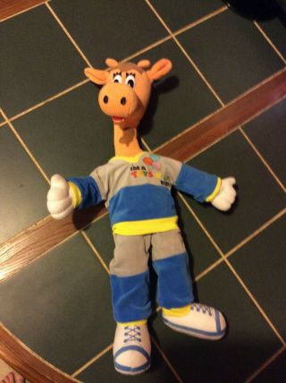 Vintage Im A Toys R Us Kid Geoffrey Giraffe 21 Inch Plush Stuffed Doll Toy 1987