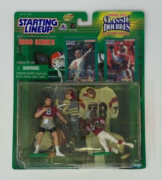 Starting Lineup Steve Young Jerry Rice Classic Doubles 1998