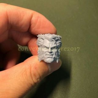 1/12 Scale Wolverine Logan Hugh Jackman X - Men Head Sculpt Unpainted For 6 " Mezco