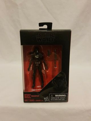 Star Wars Black Series Imperial Death Trooper 3.  75 Figure Hasbro 2015 Aus