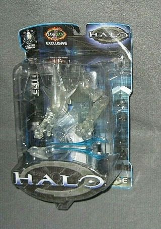 Joyride 2004 Halo Game Crazy Exclusive Active Camo Covenant Elite Figure