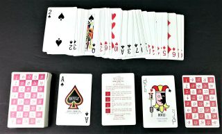 Hoyle Bridge Made Easy Playing Cards How To Deal 1975 1977 Carolines Cards Red
