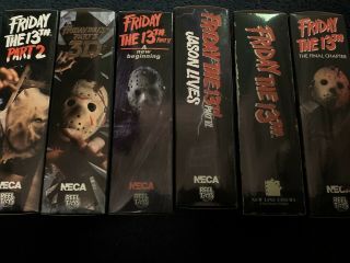 NECA Friday the 13th Set Jason Voorhees 6 Figures 2
