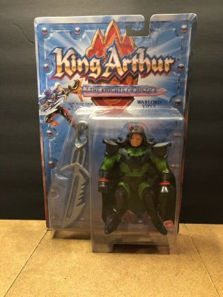 Mattel King Arthur & The Knights Of Justice Warlord Viper Vintage Action Figure