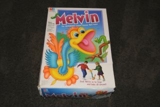 Vintage 1989 Melvin Motorized Looney Gooney Bird Game 4028 Milton Bradley