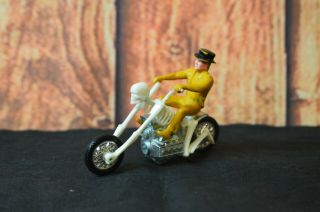 Mattel Hot Wheels Rrrumblers Rumblers Boneshaker Chopper Hong Kong Yellow Rider