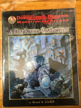 A Darkness Gathering (1998) Ad&d 2nd Edition Module