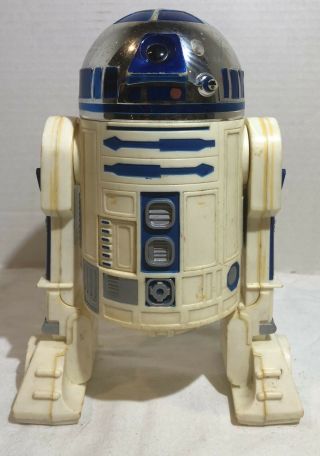 Rare 1978 Vintage Star Wars 12 " 8 " R2 - D2 With Opening Back Hatch.