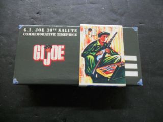G.  I.  Joe 30th Anniversary Salute Commemorative Watch Limited Edition (1964 - 1994)