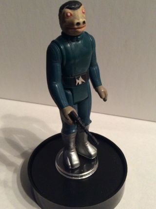Vintage Kenner Star Wars Sears Exclusive No Toe Dent Blue Snaggletooth Figure 