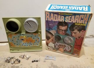 1969 Ideal Electronic Radar Search Game