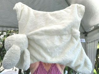 Ultra Rare Baby Gund Sugarfoot Bunny Rabbit Blanket Plush Stuffed Animal 36217