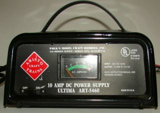 Aristocraft 10 Amp Dc Power Supply,  Ultima Art - 5460