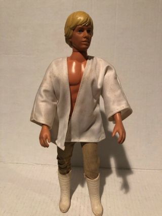 Vintage 1978 Star Wars Luke Skywalker 12 Inch Figure By Kenner Shoes Cloth