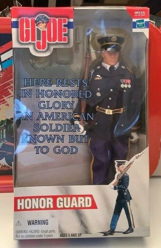 2000 Hasbro 1/6 Scale 12 " Figure Gi Joe Honor Guard Tomb Of The Unknown Soldier