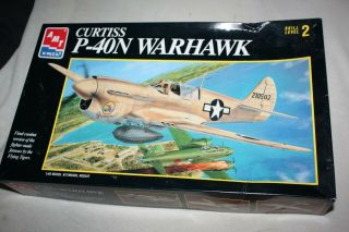 1/48 Amt Ertl Curtiss P - 40n Warhawk P - 40