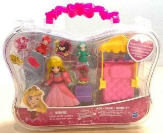 Disney Princess Little Kingdom Sleeping Beauty - Fairy Godmother - Bed - Case