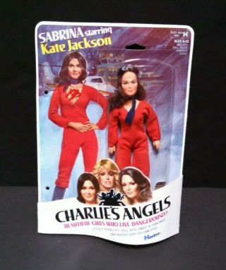 Vintage Charlies Angels Doll Sabrina Kate Jackson 8.  5 " Hasbro 1977 Hong Kong