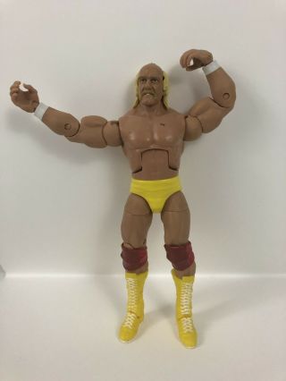 Rare Hulk Hogan Wwe 2011 Mattel Elite Defining Moments Series Action Figure.