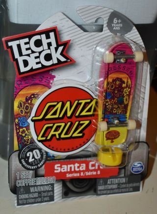 Tech Deck Santa Cruz Series 8 (dressen) Finger Skateboard