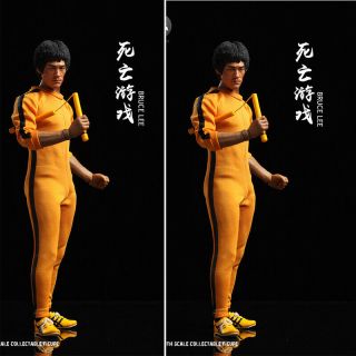 Dj - Custom 1/4 Bruce Lee Game Of Death No Eb Model Action Figure