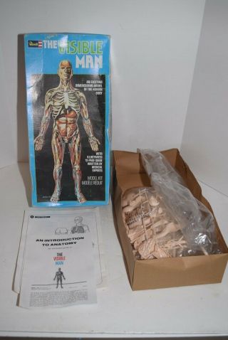 Vintage 1977 Revell Model Kit - The Visible Man - Mib