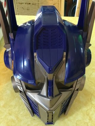 2006 Hasbro Transformers Optimus Prime Voice Changer Talking Mask