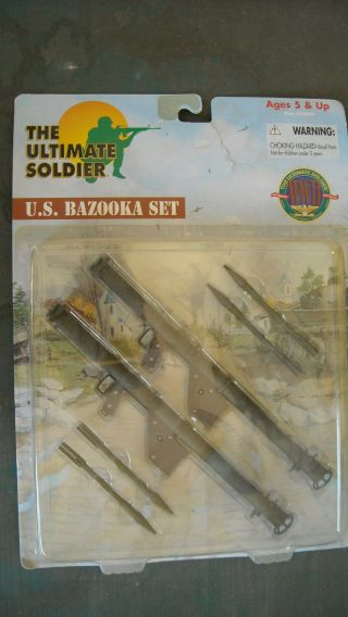 1/6 Scale Ultimate Soldier Wwii Us Army Bazooka Set With Rockets