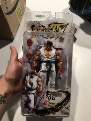 Neca Ryu Street Fighter Iv Series 1 Player Select Ryu Action Figure