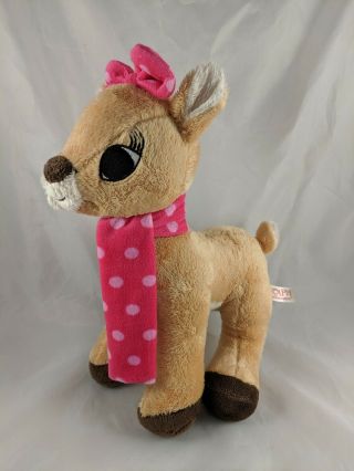 Dan Dee Rudolph The Red Nose Reindeer Clarice Plush 12 " Stuffed Animal