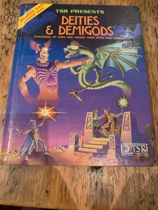 Deities & Demigods 1980 1st Edition Advanced Dungeons And Dragons