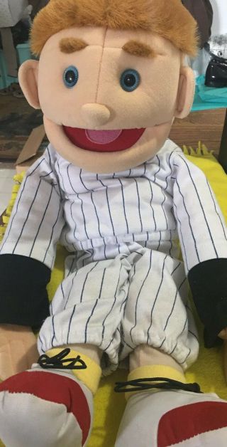 Sunny & Co Toys 26” Baseball Boy Full Body Hand Puppet Uniform