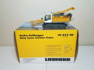 Liebherr Hs 855 Hd Crawler Crane/dragline Nzg 1:50 Scale Diecast Model 728
