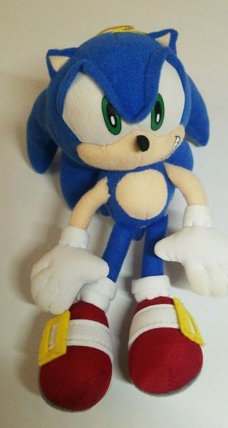 Sonic X The Hedgehog Ge Plush Toy Rare 8 " 2005
