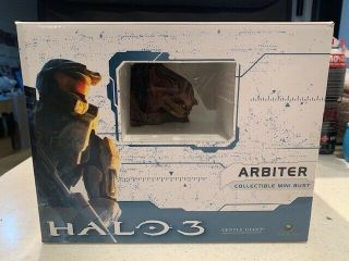 2010 Gentle Giant Halo 3 Arbiter 1/6 Scale Mini Bust Limited To 300 Rare