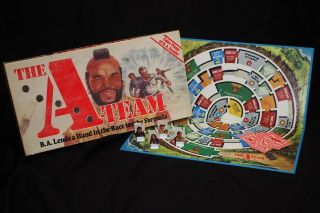 Vintage 1984 The A - Team Board Game 100 Complete Parker Brothers Mr.  T
