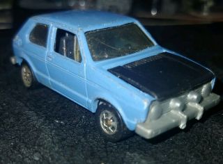 Vintage Hot Wheels " Hare Splitter " Volkswagen Rabbit Blue Speed Machines - Rare