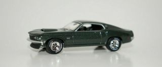 Green 1969 Ford Mustang Boss 429 