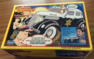 1990 Playmates Dick Tracy Police Squad Car,  Nos,  Factory
