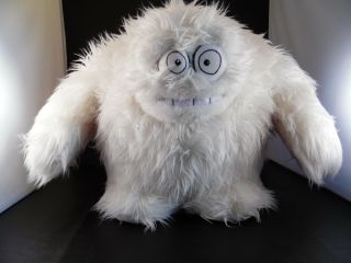Saks Fifth Avenue Yeti Tottoy Rudolph Red Nose Reindeer Abominable Snowman Plush