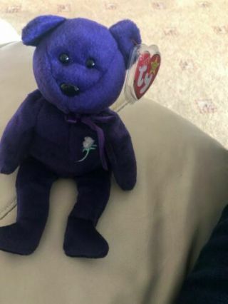 Princess Diana Ty Beanie Baby 1st Edition 1997 - Indonesia Made