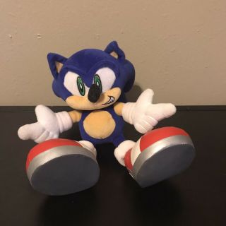 Sonic The Hedgehog Plush Toy 11” Rare Sega