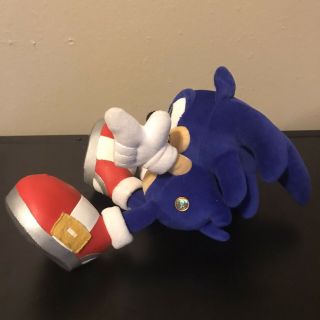 Sonic The Hedgehog Plush Toy 11” Rare SEGA 3