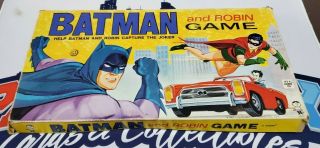 1965 Hasbro Batman And Robin Board Game